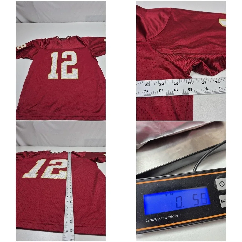 VTG Nike Florida State Seminoles #12 Football Jersey 90s Made in USA Mens M